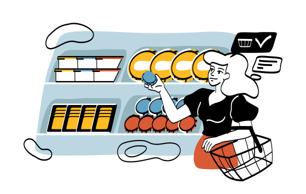 女人选择奶酪图片下载