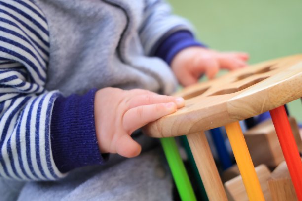 抓住它的婴儿可爱的手图片下载