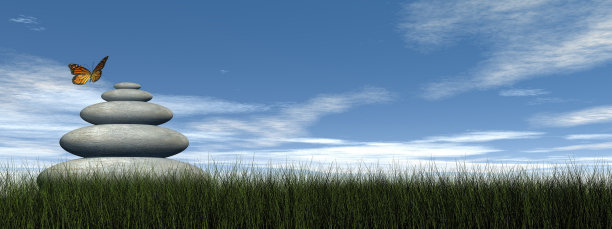 蝴蝶和平- 3D渲染图片下载