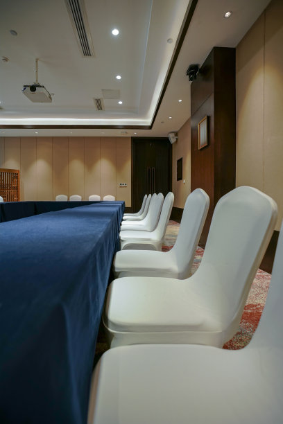 商务会议室或董事会会议室内部。图片下载