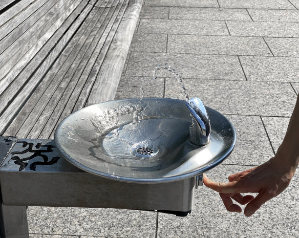 公园里的喷泉图片下载