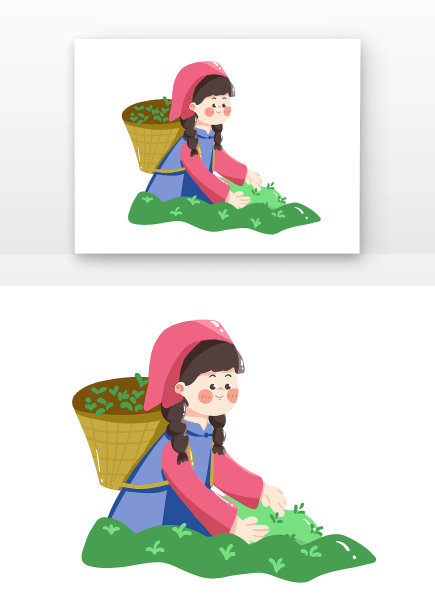 谷雨采茶人图片下载