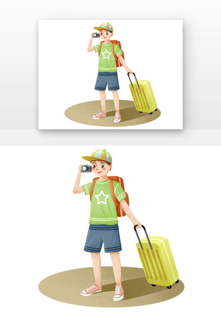 五一劳动节旅游拍照图片下载