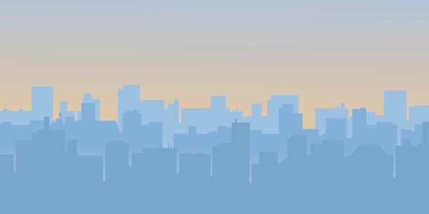 城市轮廓的背景。图片下载