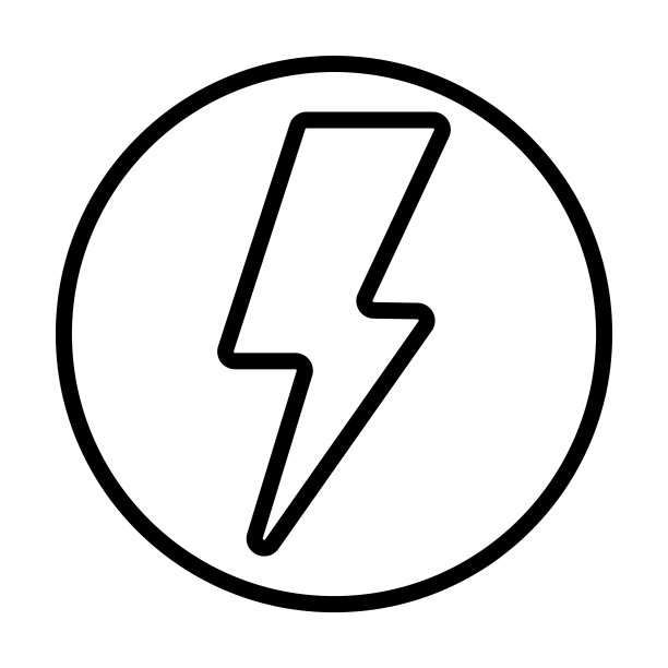 从电子材料填充收集闪光图标。薄线性闪光，应用程序，数字轮廓图标孤立在白色背景。线矢量闪光标志，网络和移动符号。图片下载