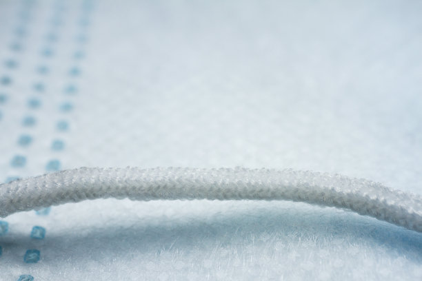 外科口罩细节特写图片下载