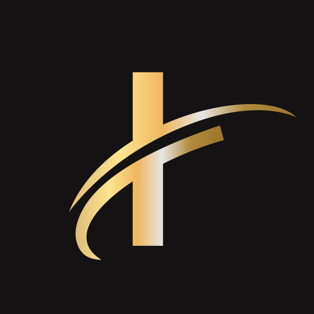 豪华的字母I标志矢量模板现代和简单的设计。我的商业和公司标识，现代，扁平和极简的模板图片下载