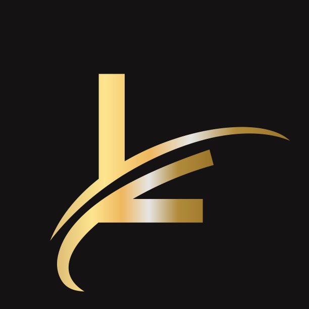 豪华的字母L标志矢量模板现代和简单的设计。L商业和公司标识，现代，扁平和极简的模板图片下载