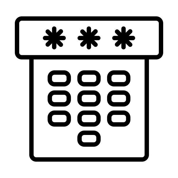 从智能家居集合拨号图标。薄线性表盘，按钮，技术轮廓图标孤立在白色背景上。线向量拨号符号，网络和移动的符号。图片下载