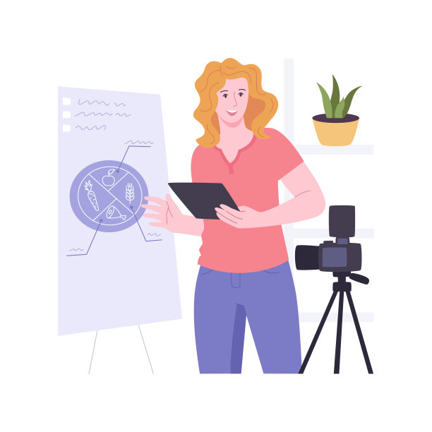 健康的盘子孤立的卡通矢量插图。图片下载