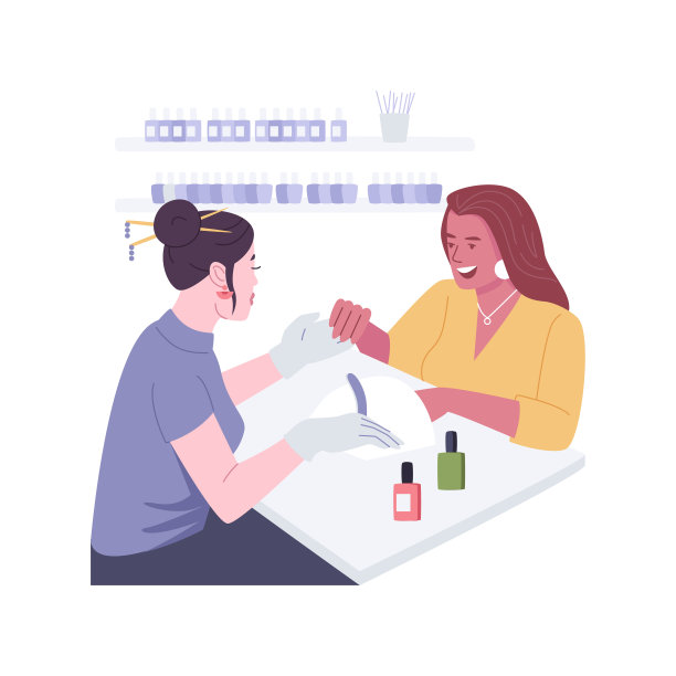 钉条卡通矢量插图。图片下载