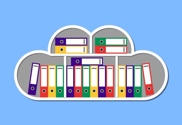 抽象卡文件形状云图片下载