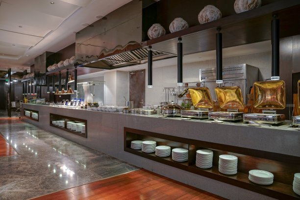 餐厅内部，酒店的一部分图片下载