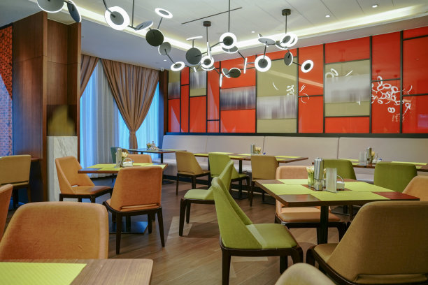 餐厅内部，酒店的一部分图片下载