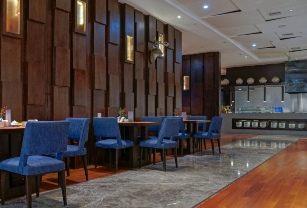 餐厅内部，酒店的一部分图片下载