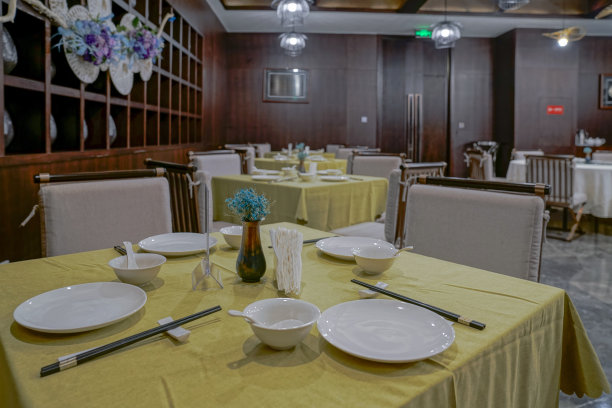 餐厅内部，酒店的一部分图片下载