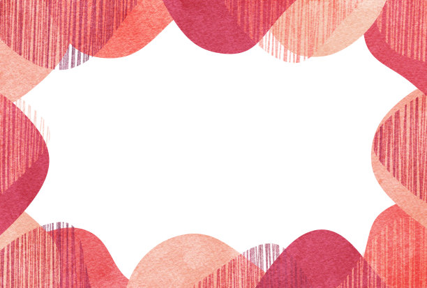 用水彩和彩色铅笔绘制的抽象背景插图图片下载