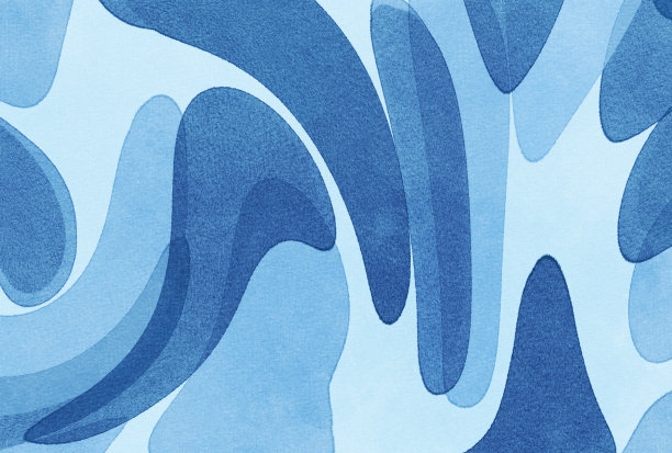 水彩风格抽象背景插图图片下载