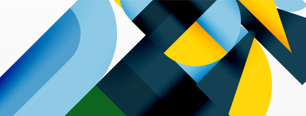 最小几何抽象背景圈图片下载