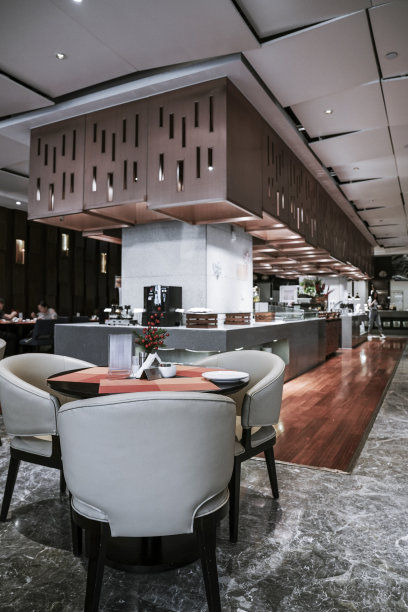 餐厅内部，酒店的一部分图片下载