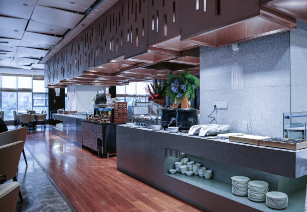 餐厅内部，酒店的一部分图片下载