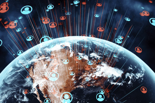 全球社交媒体粉丝和联系图片下载