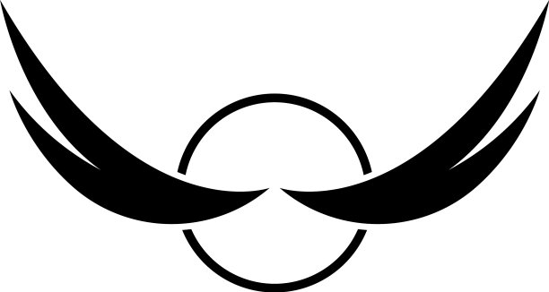 翅膀的标志符号图片下载