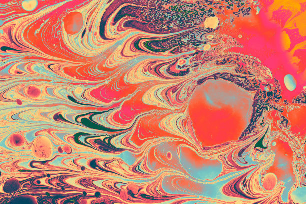 抽象的大理石纹艺术图案作为彩色背景图片下载