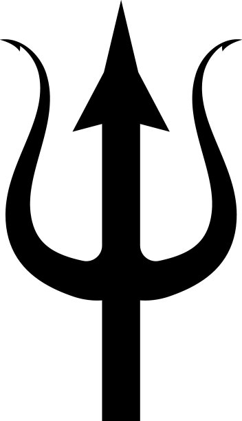 三叉戟徽标模板图片下载