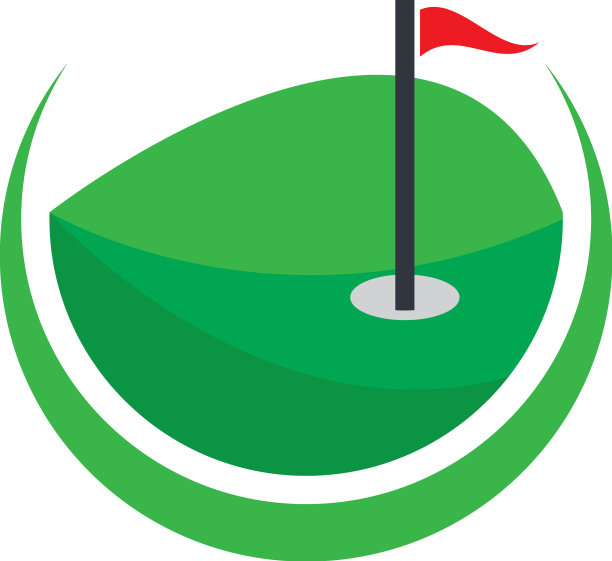 高尔夫标识模板图片下载