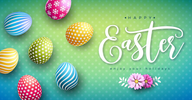 快乐的复活节假期图片下载