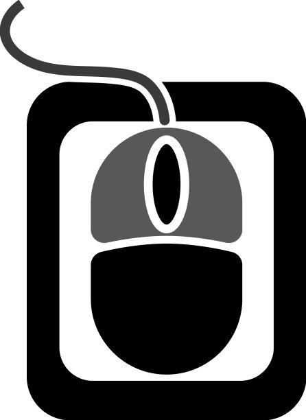 鼠标电脑Logo图片下载