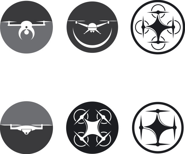 无人驾驶飞机的标志图片下载
