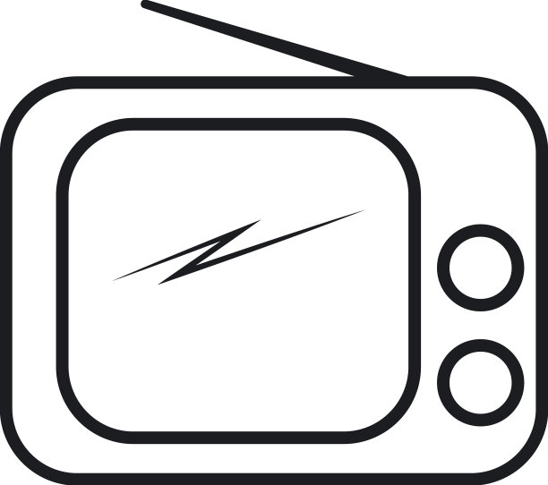 电视标志设计图片下载