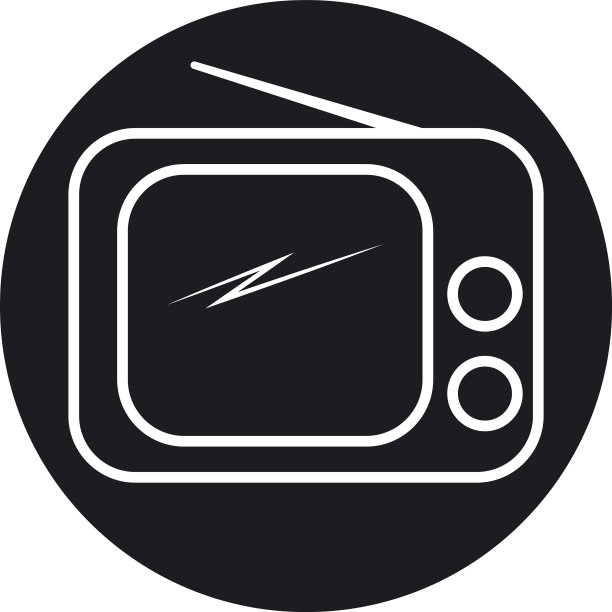 电视标志设计图片下载