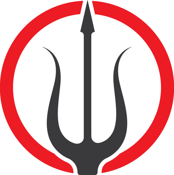 三叉戟徽标模板图片下载