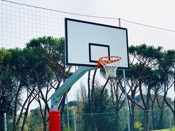篮球场篮球网图片下载