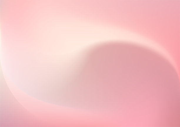 春天的背景与梯度和软粉红色阳光叶，向量插图的卡片，广告，传单，标签，海报，横幅和请柬图片下载