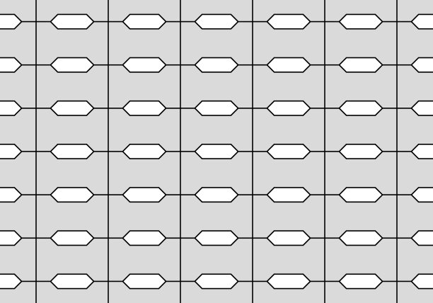 灰色无缝路面图案与相邻街区图片下载