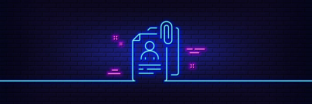 面试文件行图标简历文件附件图片下载