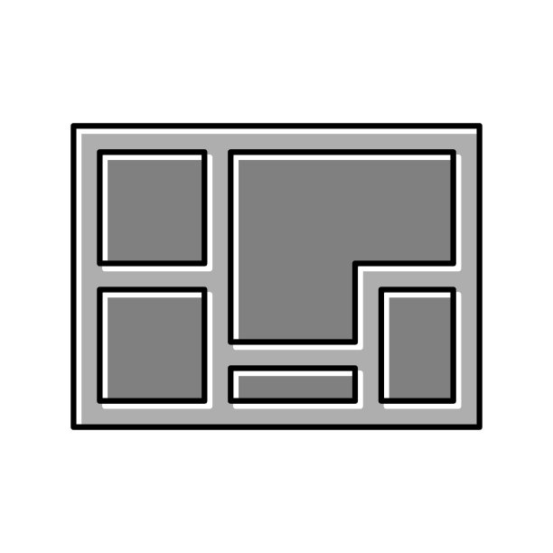 基础具体颜色图标矢量插图图片下载