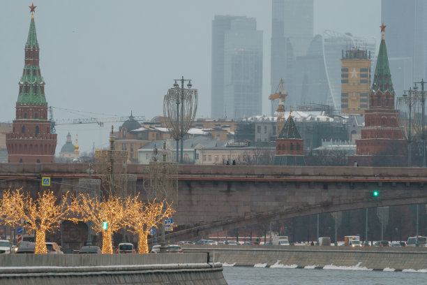莫斯科市中心的城市。图片下载