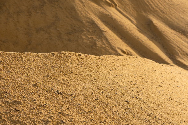 用于建筑工程的工业用沙堆图片下载