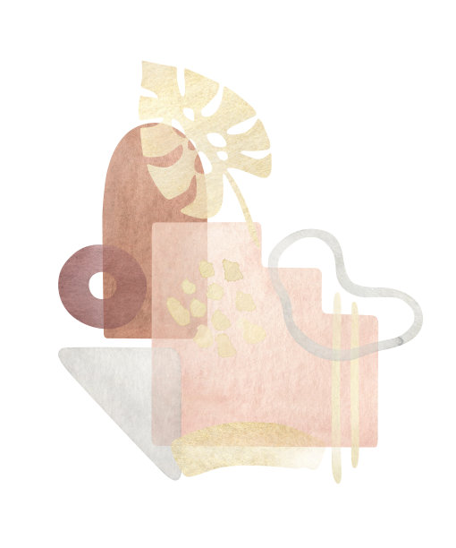 水彩文摘图片下载