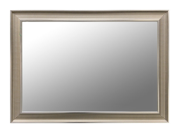 镜像隔离在白色背景上(裁剪路径)图片下载