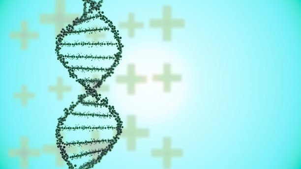 DNA背景与医疗保健目的图片下载