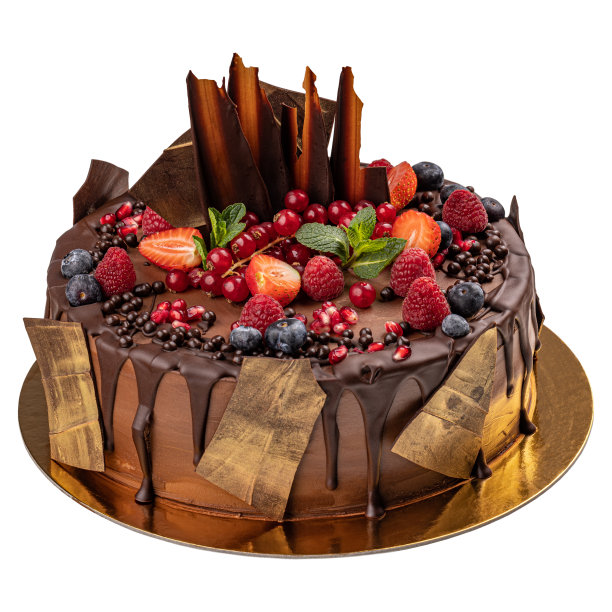 巧克力蛋糕加糖霜图片下载