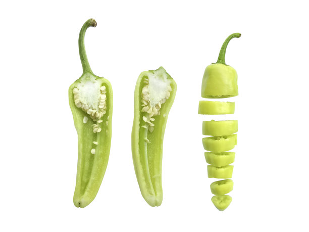 辣椒孤立在白色背景上图片下载