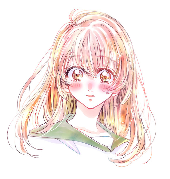 穿着可爱水手服的女学生图片下载