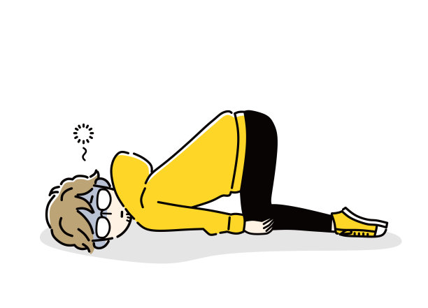 一个绝望的人的插图。图片下载